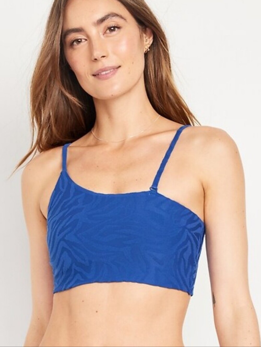 Old Navy Blue Convertible Bikini Top